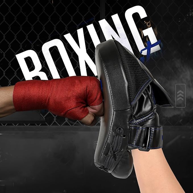 Valleycomfy Boxing Punching Mitts,Boxing Pads Mitts for Men,Ideal for Boxing Training,Kickboxing,Martial Arts