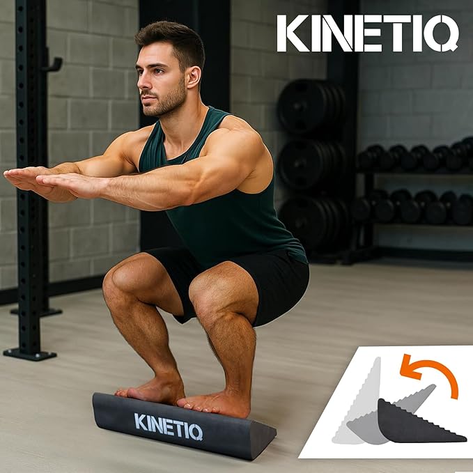 Plantar Fasciitis Relief Foot and Calf Stretcher – Ankle Strengthener, Achilles Tendonitis Relief, Calf Roller, Incline Board for Calf Stretching, Foot Rocker, Rocking Slant Board