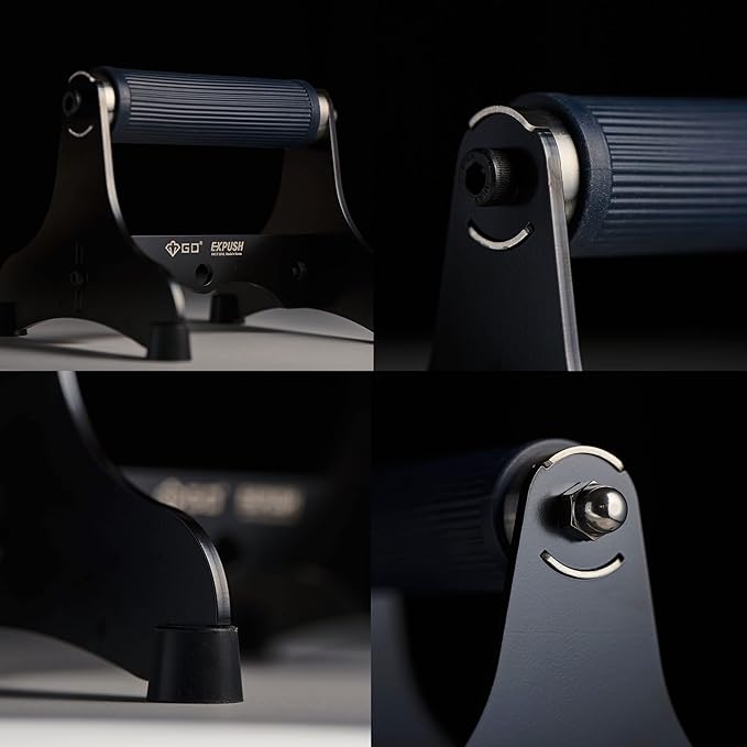 GD Expush Metal push up bars Non-Slip Push Up Bar Muscle Pushup Stands Non-slip silicon grip Essential Home Workout Equipment