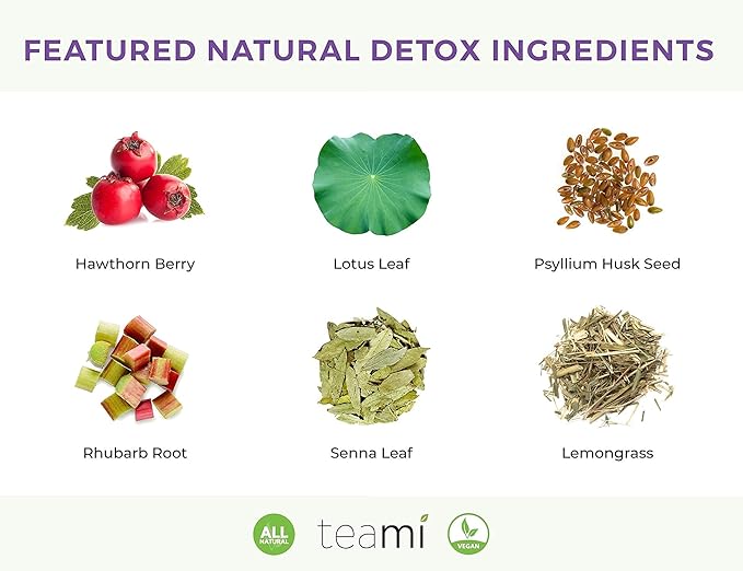 Teami® Colon Detox Tea | All Natural Cleanse tea for Men & Women | 30 Day Supply, 15 Tea Bags (Lemon)