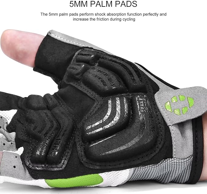 INBIKE 5mm Padded Half Finger Bike Bicycle Cycling Gloves
