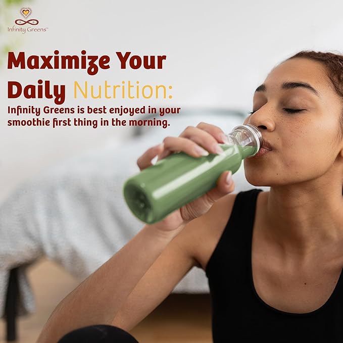 Superfood Powder, Blue Green Algae Based Green Juice Powder with 28 Organic Superfoods, No Fillers or Grasses, Energy & Longevity, Low Temp Dehydrated Greens (34 Servings)