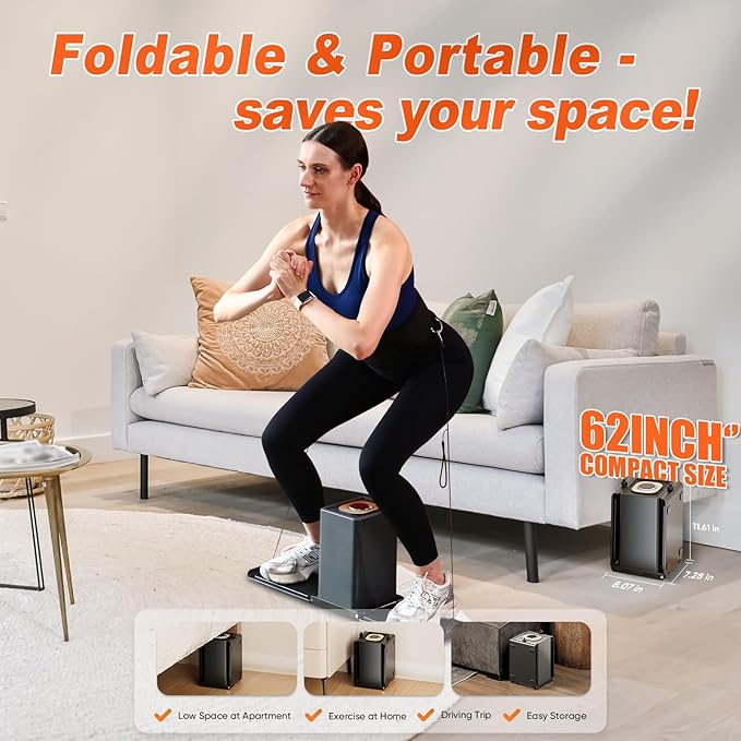 SR3 Smart Home Gym,Portable & Foldable Strength Training Cube Machine for Full Body Workouts,All-in-One Resistance Training Fitness Equipment for Home Use