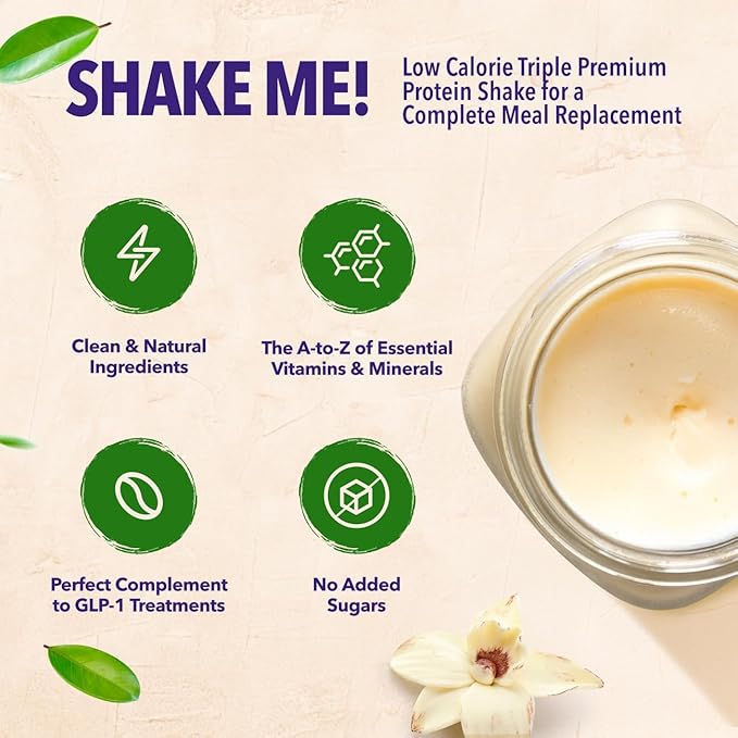 VIVRI 10-Day Challenge | Vanilla | Complete Nutrition System for Weight Loss, Full-Body Health & Energy | 20 Meals with Premium Triple Protein, Coffee Alternative & Gut Cleanse | With Shaker