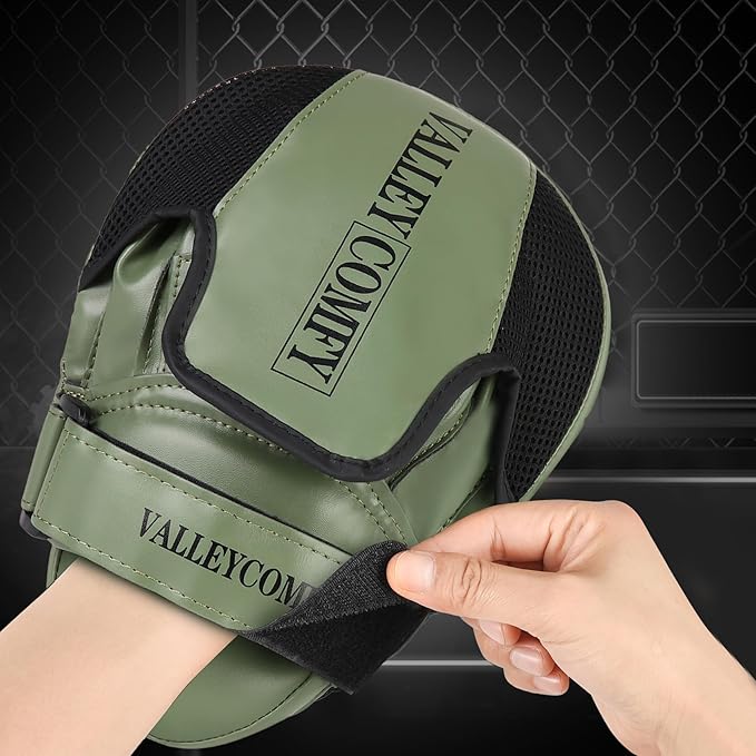 Valleycomfy Boxing Punching Mitts,Boxing Pads Mitts for Men,Ideal for Boxing Training,Kickboxing,Martial Arts