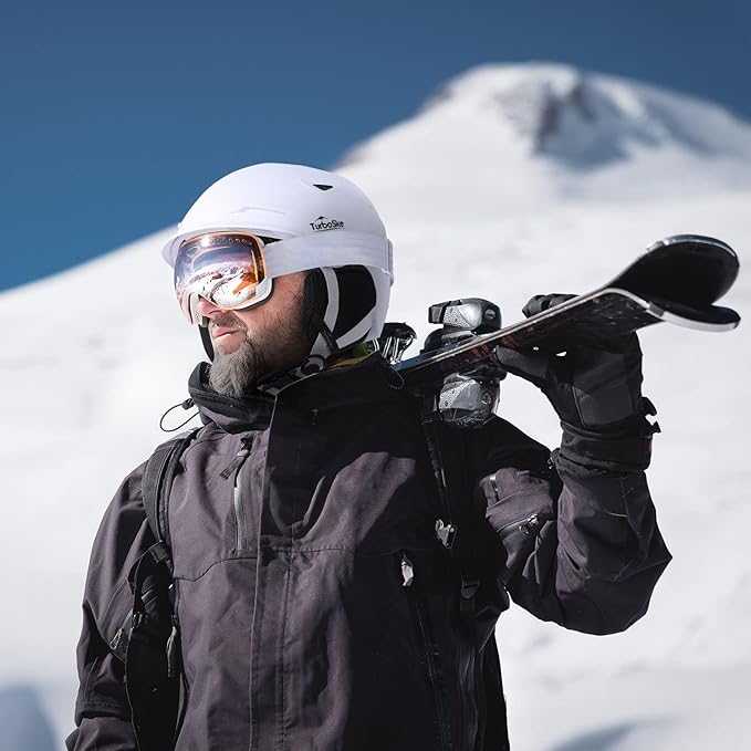 Ski and Snowboard Helmet - Active Ventilation, Audio Compatible Snow Sports Luxury Helmet With ASTM Standard Safety for Men, Women and Youth