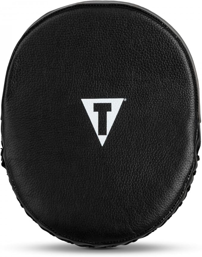 Title Boxing Punch Mitts 2.0, Black - Boxing Pads, Muay Thai Pads, MMA Equipment, Kickboxing - 6.5*6*1"
