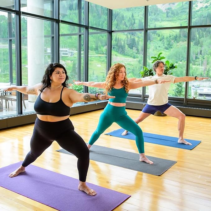 Hugger Mugger Yoga Towel - Ultraviolet - Soft, Absorbent, Fast Drying, Non-Slip Backing, use by iteself or Over a Yoga mat, hot Yoga, Helps with Slippery Hands and feet