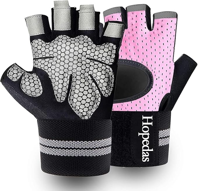 Workout Gloves Weight Lifting Gloves Palm Support Protection for Men Women, Exercise Gloves Sports for Training, Fitness, Gym,