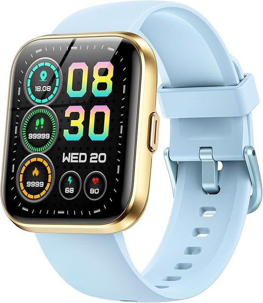 Smart Watches for Women Men Android & iPhone, Alexa Built-in 1.8" Smart Watch(Answer/Make Calls ) 24/7 SpO2 Sleep Heart Rate Stress Monitor,Smartwatch 3ATM Waterproof,Fitness Tracker with 120+ Sport