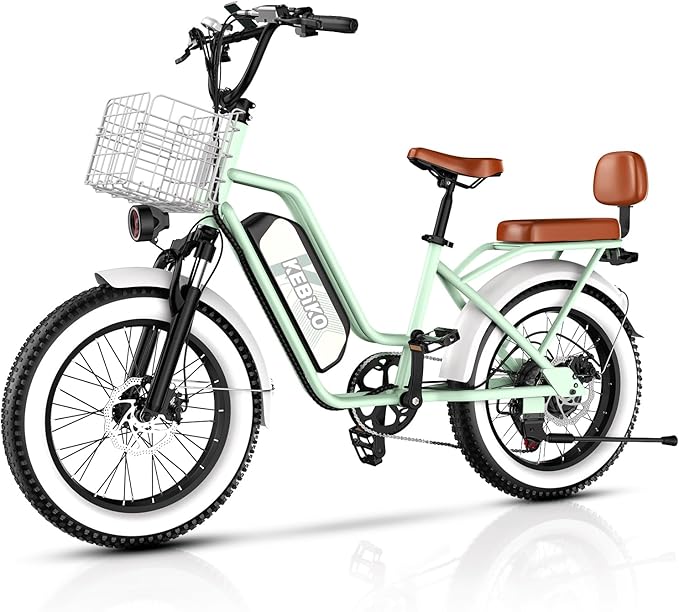 Electric Bike for Adults, 20"x 4" Fat Tire 35MPH Ebike, 1450W Peak Mountain Bike with 48V 20AH Removable 960WH Battery, 80 Miles Max Range Hydraulic/Mechanical Disc Brake 7-Speed Electric Bicycle