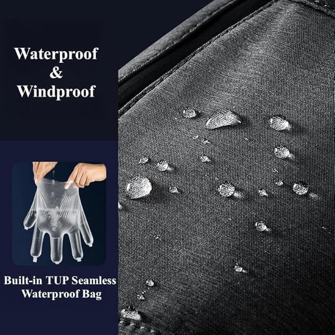 Waterproof Ski Mittens Ski Glove for Women Men Youth Winter Cold Weather Snow Gloves with Hands Warmer Zipper Pocket