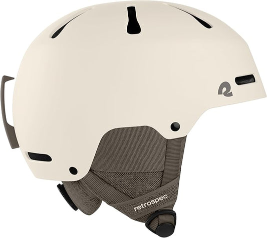 Retrospec Comstock Ski Helmet - Snowboard Helmet for Adults & Youth - Adjustable Fit Snow Helmet with Protective Shell and Breathable Vents for Men, Women, Boys & Girls