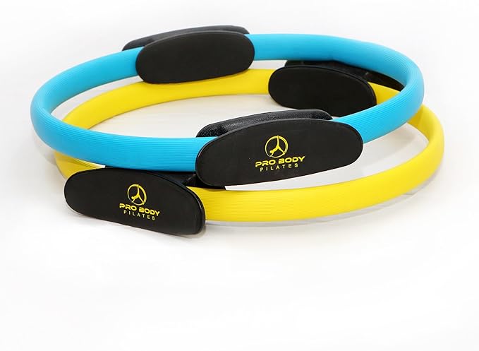 ProBody Pilates Fitness Circle – 14 Inch Pilates Ring for Focusing on Toning Inner Thighs, Arms, and Core