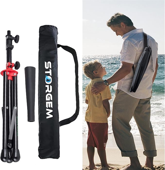 Storgem Batting Baseball tee Softball, Easy to Adjustable Height,Portable Tripod Stand Base Tee for Hitting Training Practice,with Carrying Bag