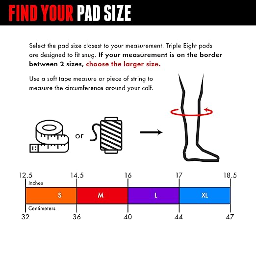 Triple Eight Covert Knee Pads – Ideal for Roller Skating, Biking, BMX, and Skateboarding