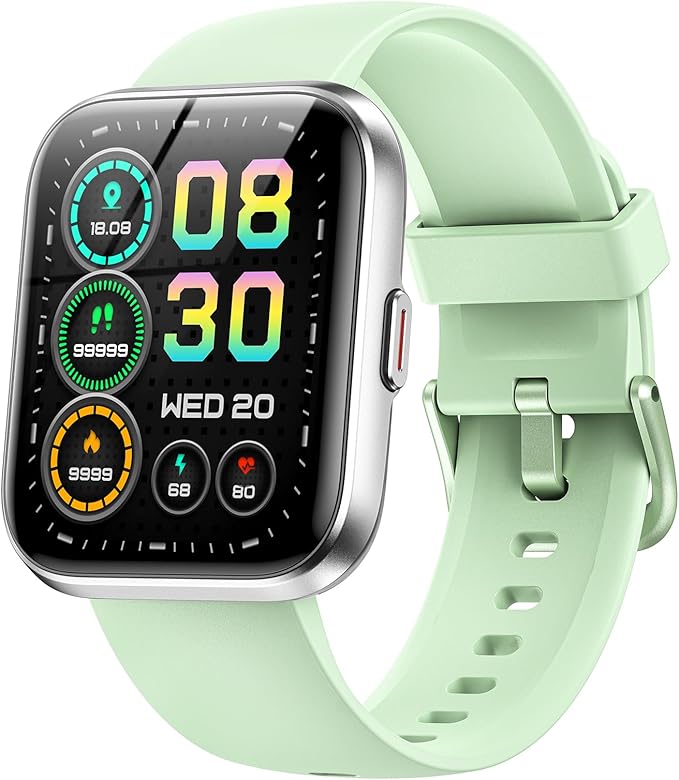 Smart Watches for Women Men Android & iPhone, Alexa Built-in 1.8" Smart Watch(Answer/Make Calls ) 24/7 SpO2 Sleep Heart Rate Stress Monitor,Smartwatch 3ATM Waterproof,Fitness Tracker with 120+ Sport