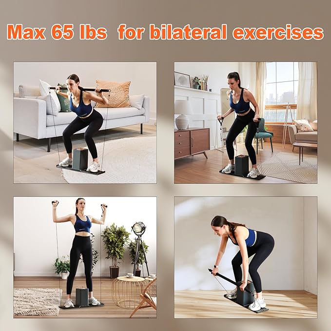 SR3 Smart Home Gym,Portable & Foldable Strength Training Cube Machine for Full Body Workouts,All-in-One Resistance Training Fitness Equipment for Home Use