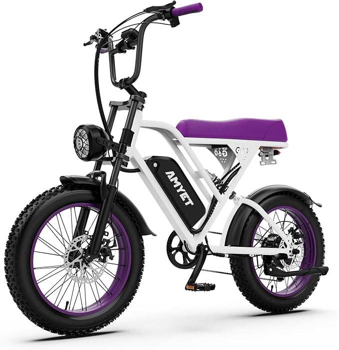 V9-G60 Peak 1500W Ebike, 48V 20Ah(960WH) Removable Battery, 72Miles &32MPH,20" Fat Tire Dirt Bike,7 Speed Gears,Dual Shock Absorber, Adults Electric Bike for Mountains, Snow, Sand, Road