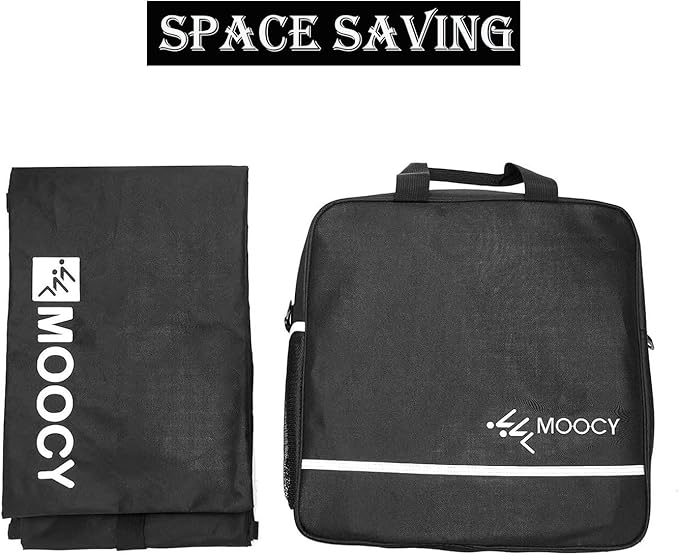 MOOCY Ski Bag for Air Travel, Unpadded Snow Bag Fits Skis Up to 200cm, Carrying Bag for Adults and Children