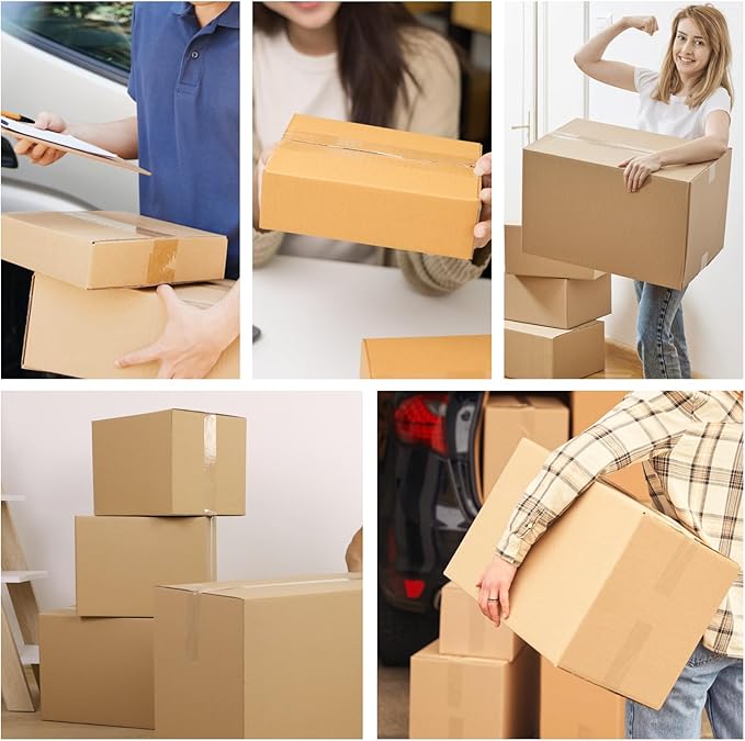 1.88 in x 66.6 YDs Clear Heavy Duty Packing Tape with Dispenser, Strong & Durable Shipping Tape, Packaging Tape, Packing Tape Dispenser for Packing Boxes, Moving Supplies, Shipping and Mailing