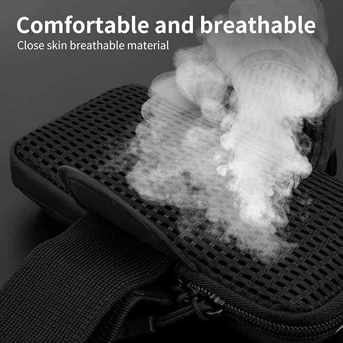 Running Phone Holder Armband, iPhone Arm Bands for Exercise, Running Arm Bands for Cell Phone, Phone Purse Cell Phone Holder for Walking (Pink)