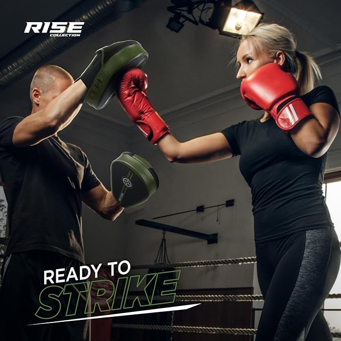 WYOX Curved Boxing Punch Mitts β Boxing Pads Training Set, Punching Mitts for Adults, Kickboxing Pads, Muay Thai Pads, Karate Pads, MMA Training Equipment, Martial Arts Focus Pads