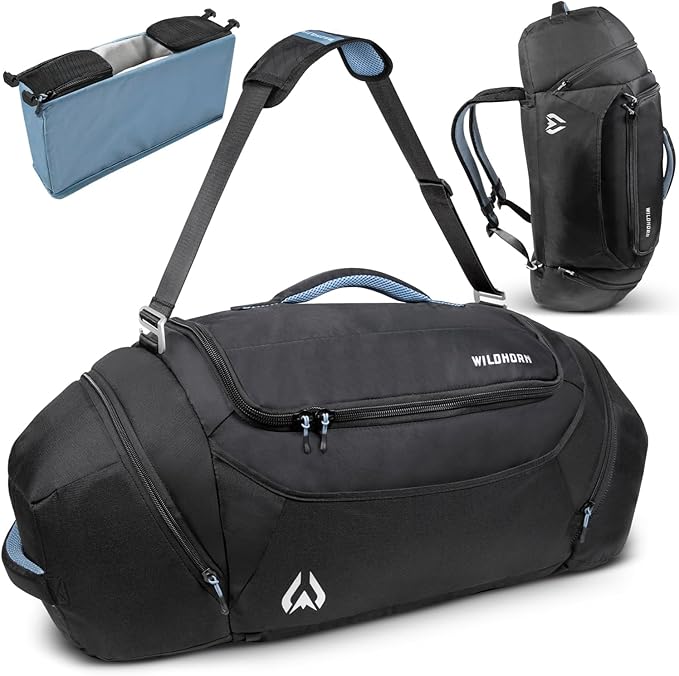 Wildhorn Gulch 70L MTB Duffle Bag for Travel - Lightweight & Durable Gym Bag for Women & Men. Ideal for Biking, Motorcycle, and Sports