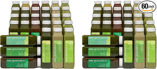 Raw Generation Cleanse for 2 – Two 5-Day Lower Sugar Cleanses for You & A Partner | Boost Digestion & Eliminate Bloating | Less Sugar & 35gProtein Daily | Gut, Colon, Liver