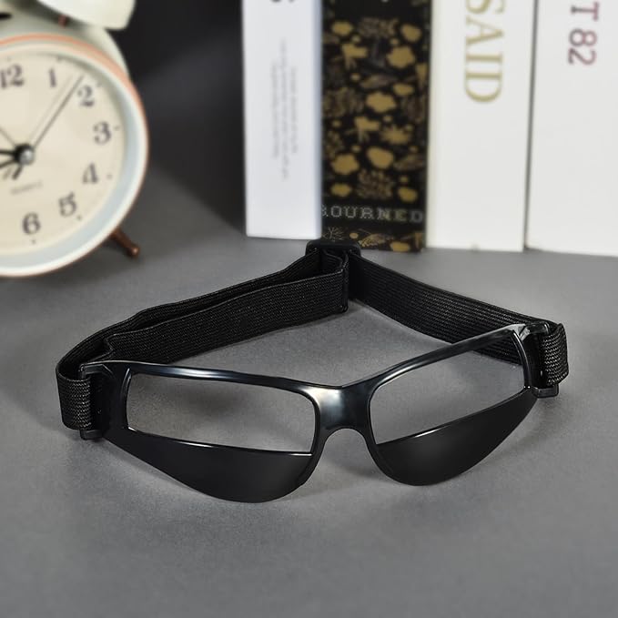 7 Pack of Basketball Dribbling Goggles,Basketball training,Aid Training Equipment for Improving Court Vision,Adjustable Basketball Sports Training Glasses,Improves ball handling