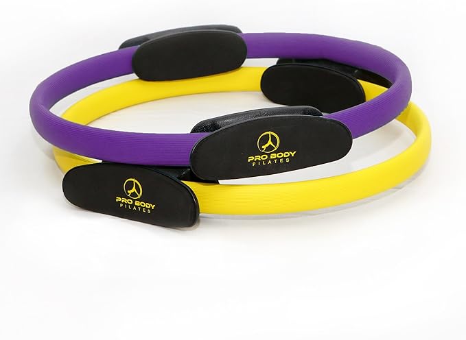 ProBody Pilates Fitness Circle – 14 Inch Pilates Ring for Focusing on Toning Inner Thighs, Arms, and Core