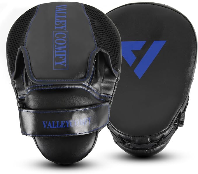 Valleycomfy Boxing Punching Mitts,Boxing Pads Mitts for Men,Ideal for Boxing Training,Kickboxing,Martial Arts