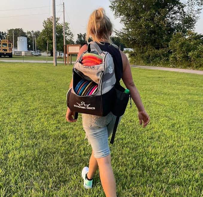 Dynamic Discs Trooper Disc Golf Bag | Large Frisbee Bags with 18+ Discs Capacity | Lightweight & Durable Backpack | Great Gifts or Disc Golf Accessories for Men | Ideal for Beginners & Pro Players