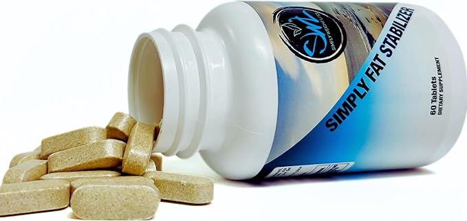 Simply Fat Stabilizer | Blocks Fats | Enhances Metabolism | Promotes Weight Loss | 60 Count, Herbal Proprietary Blend - Chromium, ChromeMate, Rice Bran Powder, Barley Grass, Citrus Pectin