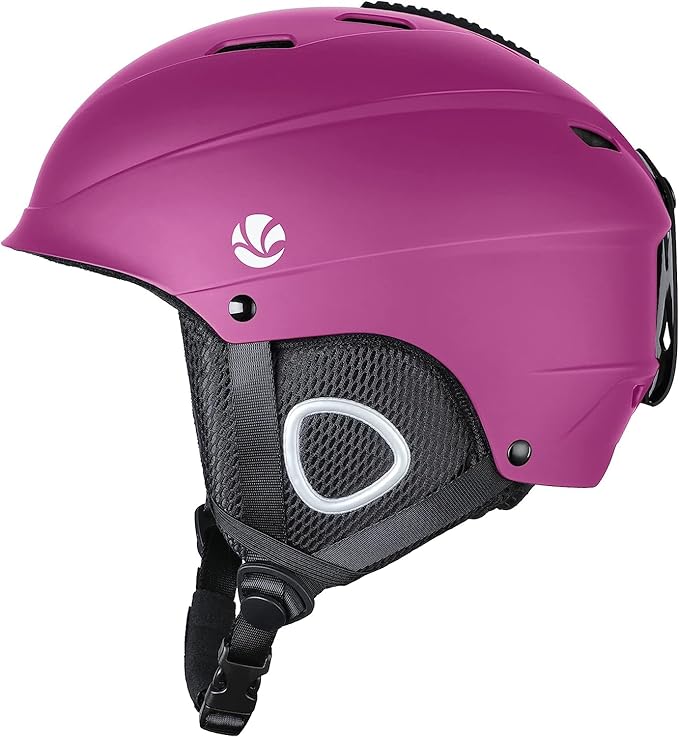 VANRORA Ski Helmet, Snowboard Helmet for Men & Women, Climate Control Venting, Dial Fit, Goggles Compatible, Removable Fleece Liner and Ear Pads, Safety-Certified