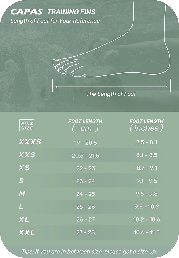 CAPAS Swim Training Fins Comfortable Silicone Lap Swimming Short Blade Floating Flippers with Mesh Bag for Adult Men Women Build Leg Strength