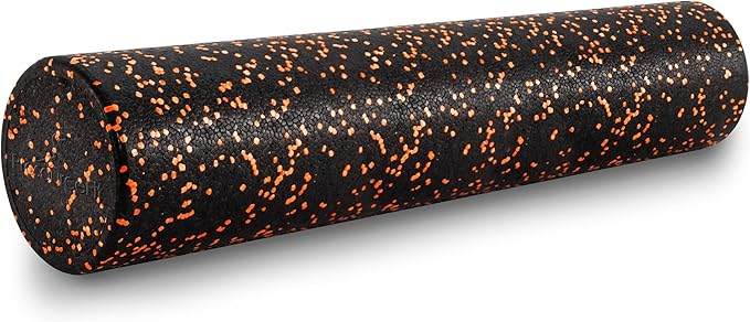 ProsourceFit High Density Foam Rollers 18 to 36 - inches Long, Firm Full Body Athletic Massage Tool for Back Stretching, Yoga, Pilates, Post Workout Muscle Recuperation