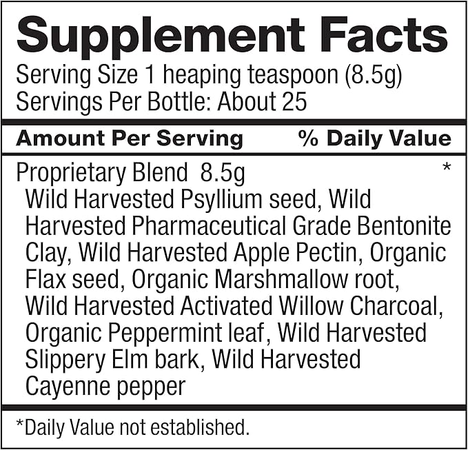 Dr. Schulze's | Intestinal Formula #2 | Herbal Colon Cleanse Formula | 8 Oz. Jar