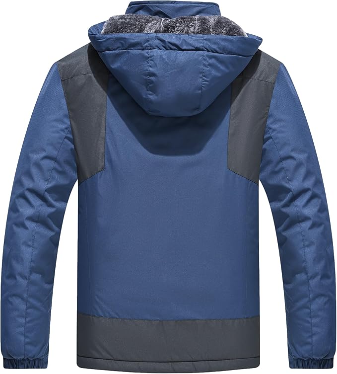Rapoo Men's Winter Ski Snow Jacket Mountain Waterproof Windproof Rain Jacket