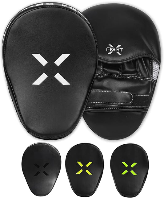 Punching Mitts for Boxing Leather Curved Punch Mitts Men & Women MMA Training Equipment Muay Thai Sparring Training Mitts MMA Hitting Pads Available Multiple Colors