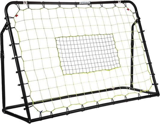 Franklin Sports Soccer Rebounder - Tournament Steel Rebounding Net - Perfect for Backyard Practice and Training - 12' x 6' & 6' x 4'