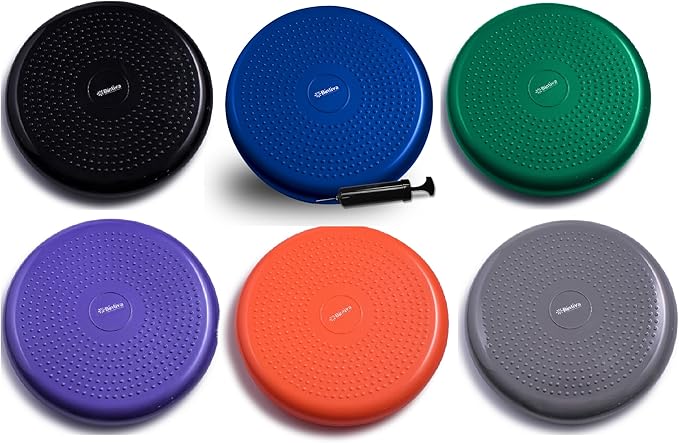 Wobble Cushion Balance Disc - Wobble Disc & Wiggle Seat, Balance Pads for Physical Therapy, Wobble Disk, Sensory Room Equipment - Wobble Seat