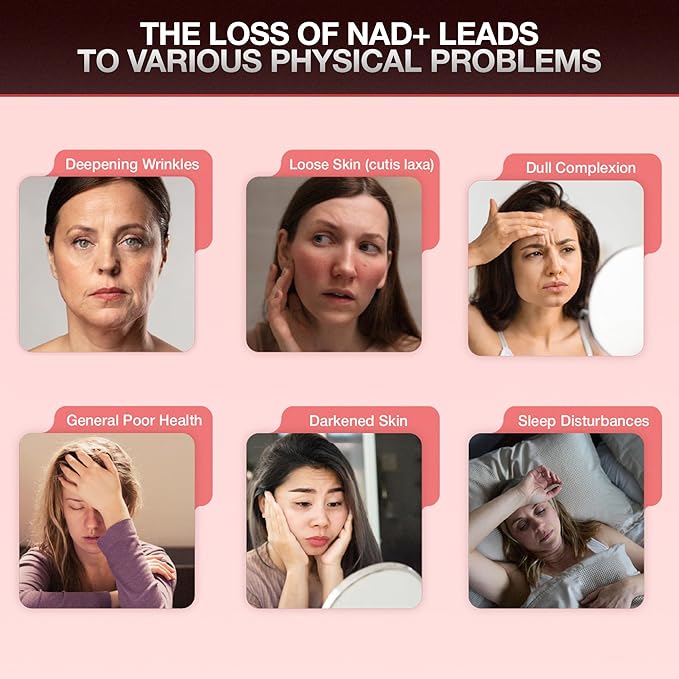 NAD+ Power Up Liposomal NAD+ Supplement – High Potency for Cellular Energy & Healthy Aging – Vegan, Gluten-Free, Non-GMO – for Men & Women – 30-Day Supply