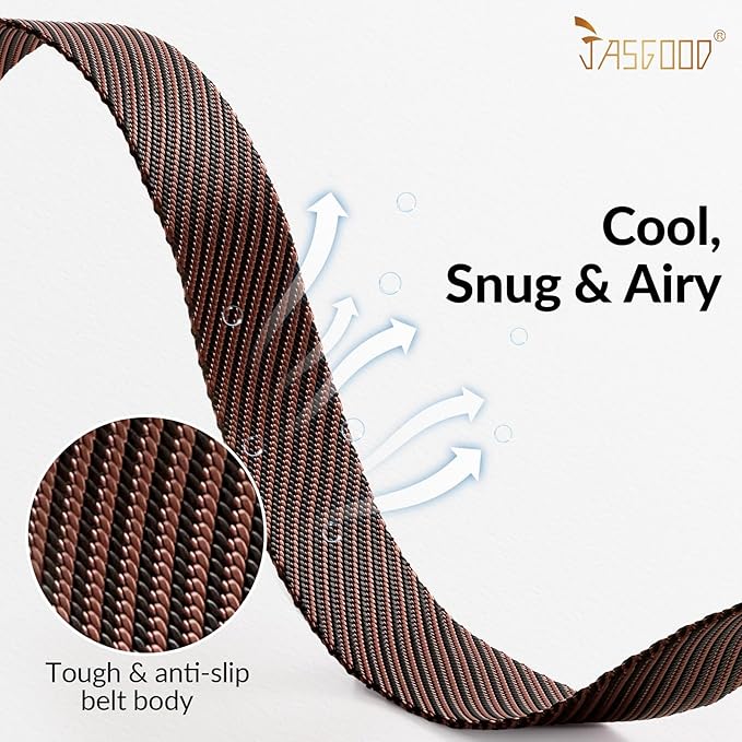 JASGOOD Nylon Canvas Breathable Military Tactical Men Waist Belt With Plastic Buckle