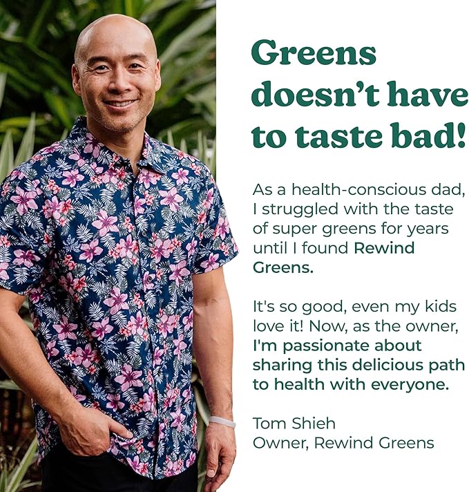 Best Tasting Super Greens Powder with 40+ Superfoods – Delicious Daily Green Powder with Vitamin B12, Zinc, Vitamin C, Magnesium & Calcium – Green Juice Superfood Mix - Blueberry Acai Flavor