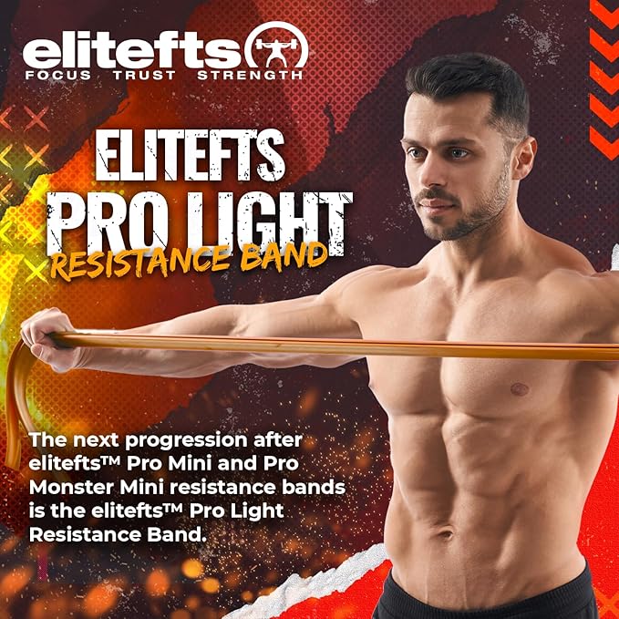 EliteFTS Pro Resistance Band - Boost Core Stability and Flexibility with This Portable, Joint-Friendly Tool