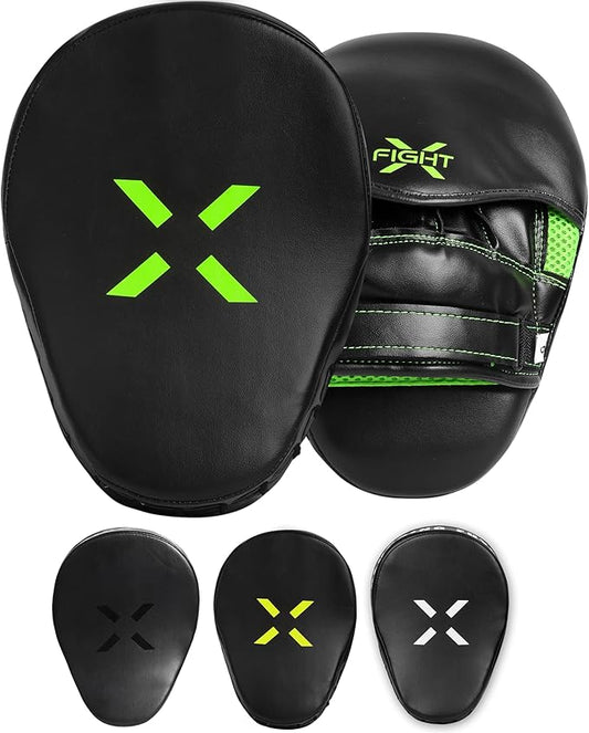 Punching Mitts for Boxing Leather Curved Punch Mitts Men & Women MMA Training Equipment Muay Thai Sparring Training Mitts MMA Hitting Pads Available Multiple Colors