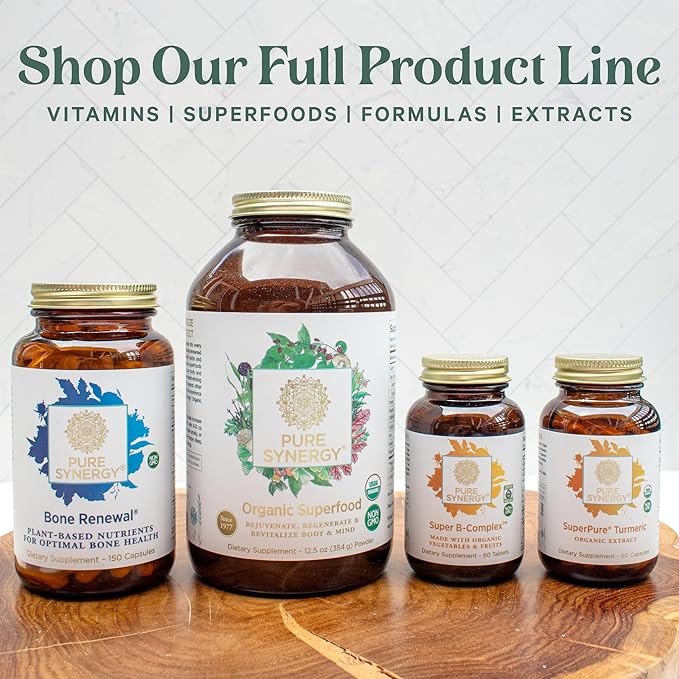 PURE SYNERGY Berry Power | Organic Berry and Fruit Powder | Antioxidant Supplement with Organic Acai, Camu Camu, and Wild Blueberry | for Healthy Aging, Immune, and Skin Support (5.3 oz Powder)