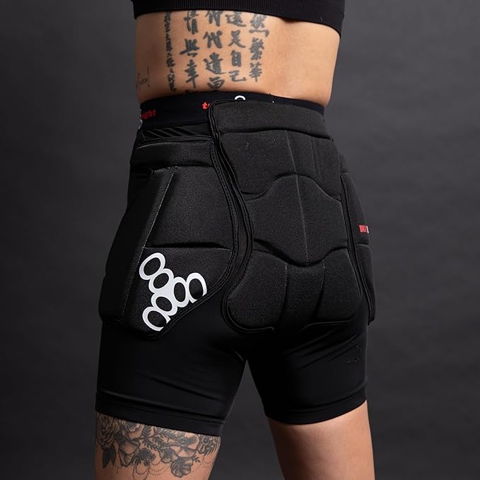 Triple Eight Bumsaver Padded Shorts for Skateboarding, Roller Skating, Roller Derby, Inline Skating, Snowboarding and Skiing