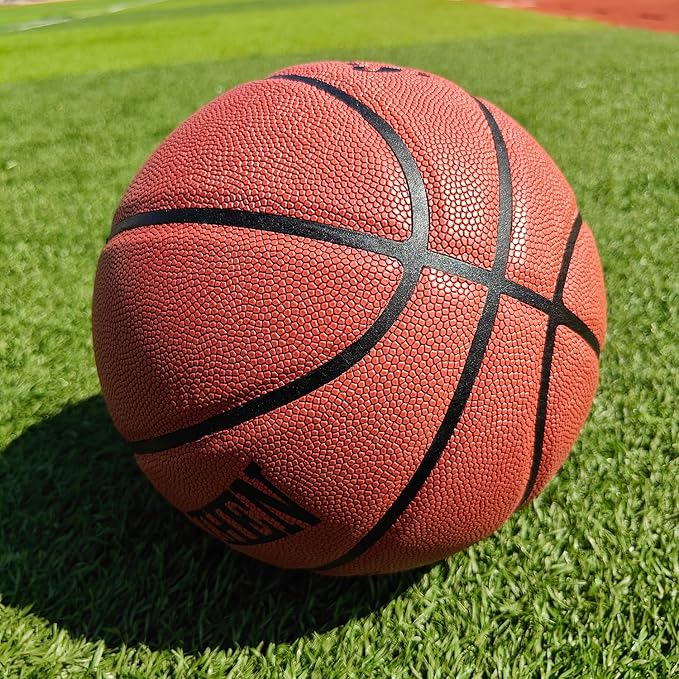 Wave Basketball, Blue and Yellow, Indoor/Outdoor Sports Basketball, Communion Gifts for Boys, Dedicated to 3v3 Matches, Size 7(29.5'')